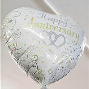 Anniversary heart balloon 