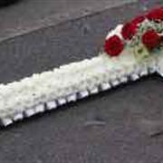 Red and white cross