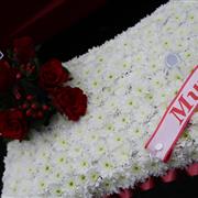 Red rose Mum pillow