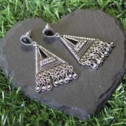 Pyramid earrings