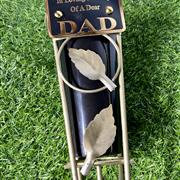 Metal frame grave vase